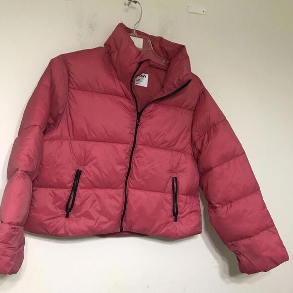 Old Navy Jackets & Blazers - Old Navy Puffer Jacket Girl's Size XS Pink Winter Snow